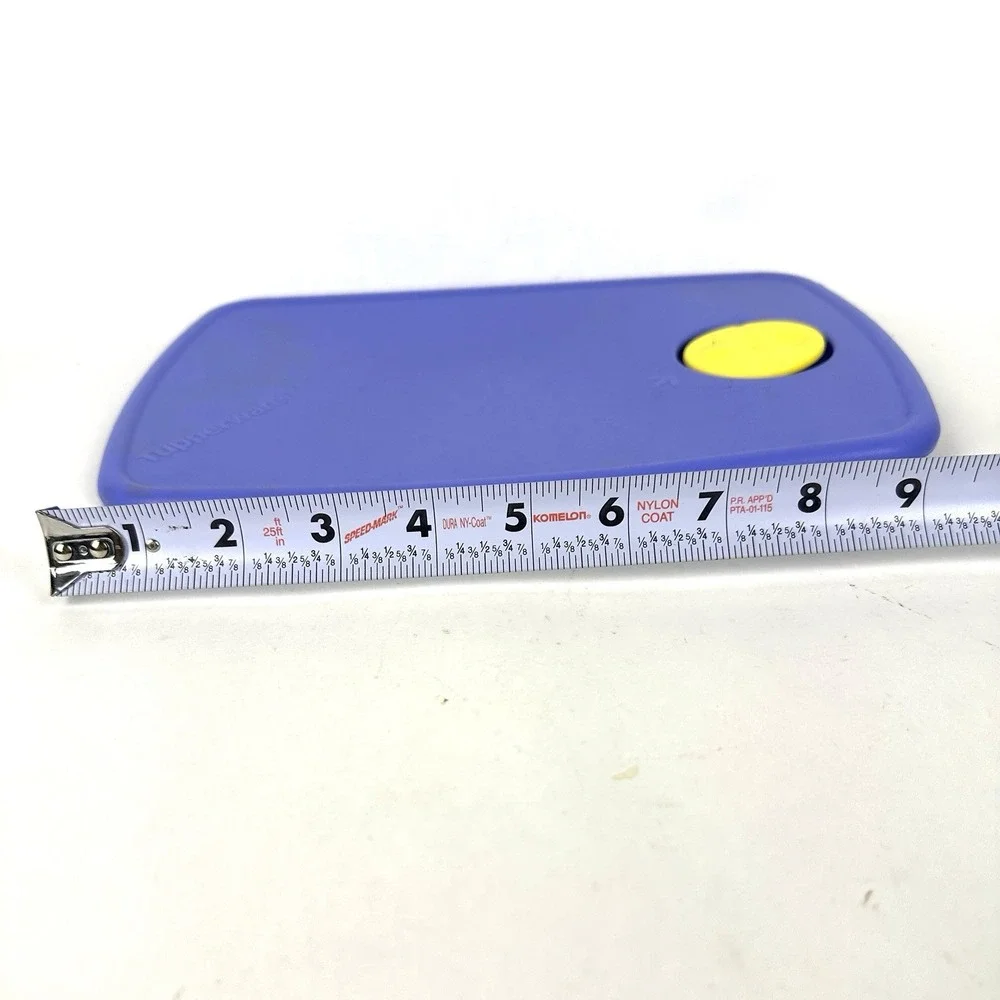 Tupperware 3382A-2  Rock n Serve Replacement Rectangular Lid Only Blue Free Ship